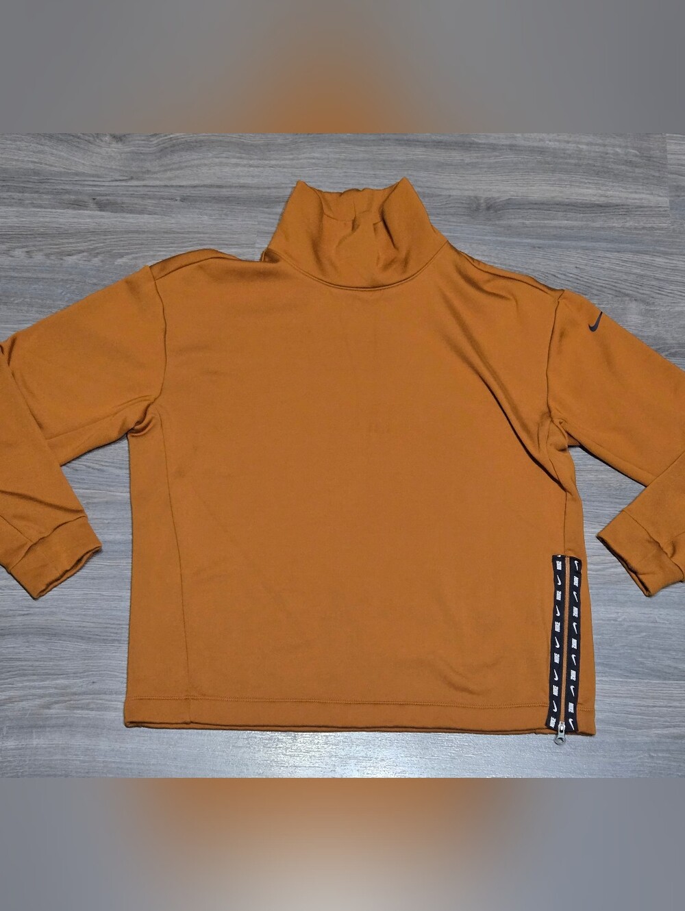 Nike Pullover Sweater Womens Size S High Neck Side Zip Rn#56323